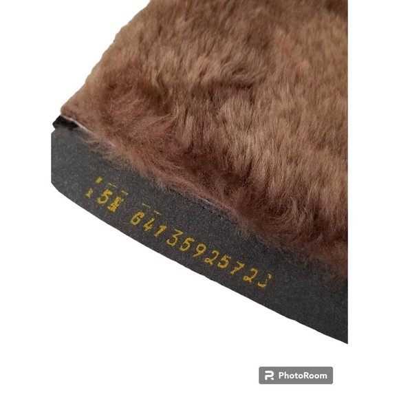 Medicus Black Suede Boots Size 8 Fur Lined Rubber Sole Side Zip Comfort - Picture 8 of 8